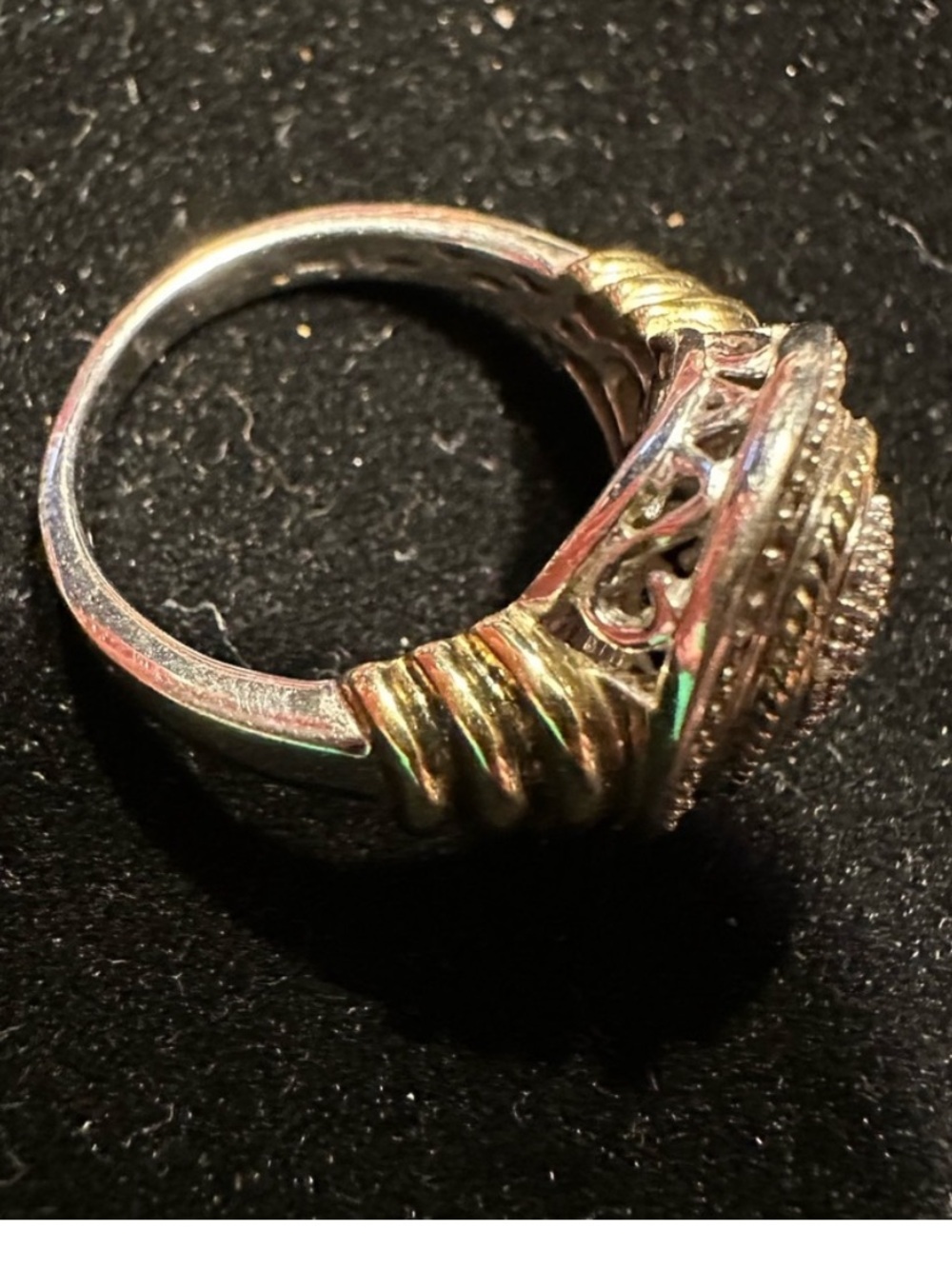 JWBR Sterling Silver Diamond Pave Ring ๐ - Picture 8 of 10